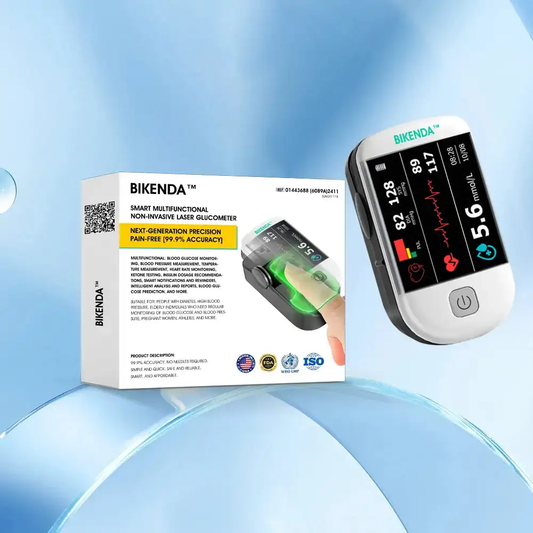 Bikenda™ nowej generacji inteligentny wielofunkcyjny nieinwazyjny laserowy glukometr 👩‍💼[dokładność 99,9%]🍀🍀🍀