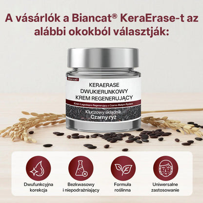 Biancat® 🌟KeraErase Dwukierunkowy Krem Regenerujący 👨‍⚕️ (do leczenia brodawek, narośli skórnych, plam oraz hiperpigmentacji)