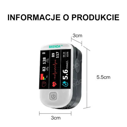 Bikenda™ nowej generacji inteligentny wielofunkcyjny nieinwazyjny laserowy glukometr 👩‍💼[dokładność 99,9%]🍀🍀🍀
