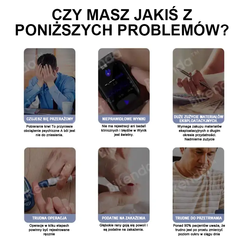 Bikenda™ nowej generacji inteligentny wielofunkcyjny nieinwazyjny laserowy glukometr 👩‍💼[dokładność 99,9%]🍀🍀🍀