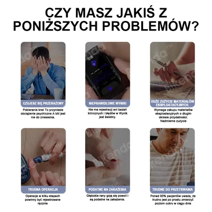Bikenda™ nowej generacji inteligentny wielofunkcyjny nieinwazyjny laserowy glukometr 👩‍💼[dokładność 99,9%]🍀🍀🍀